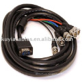 5M de 15 pines VGA a 5 BNC Conector Cable M / Mfor CCTV de Seguridad